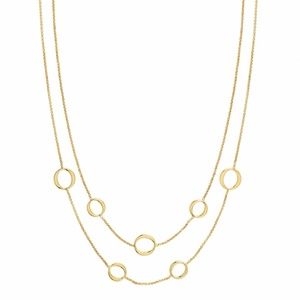 24k gold plated necklace